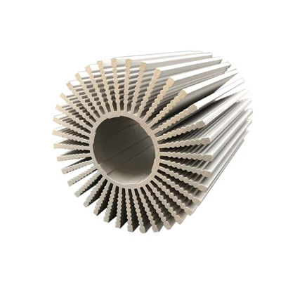 kopen Circulaire ronde geëxtrudeerde aluminiumverwarmingsbak 6000-serie Led aluminiumverwarmingsbak online manufacture
