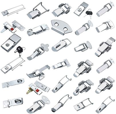 kopen Box slot Precision Stamping Press Met Zink Nickel Plating Spring geladen slot Voor Low-Volume Productie In roestvrij staal online manufacture