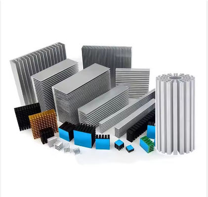 Radiatie Fin Aluminium Gehalte Heatsink Voor High Power LED IC Chip Cooler Radiator