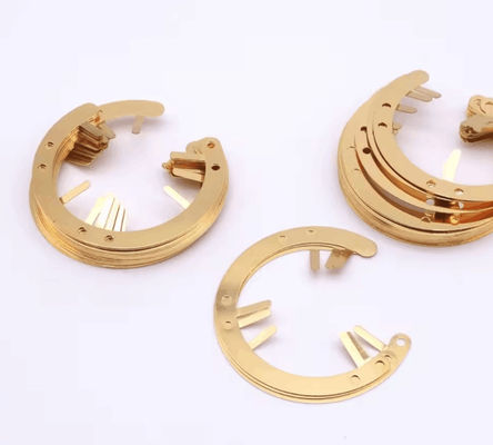0.05mm koper stempelonderdelen OEM precieze metaal stempelonderdelen