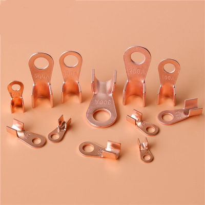 Draadterminal Tin Plated PCB CNC Fabricatie Koper Messing Plaat Metalen Stempel Elektrische onderdelen Metalen Terminal Fabriek
